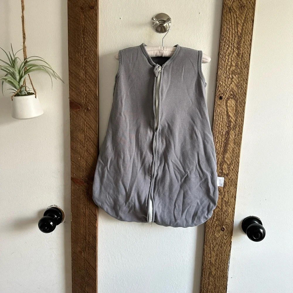 Yoofoss Gray & White Zip Sleep Sack Baby 0-6 Months